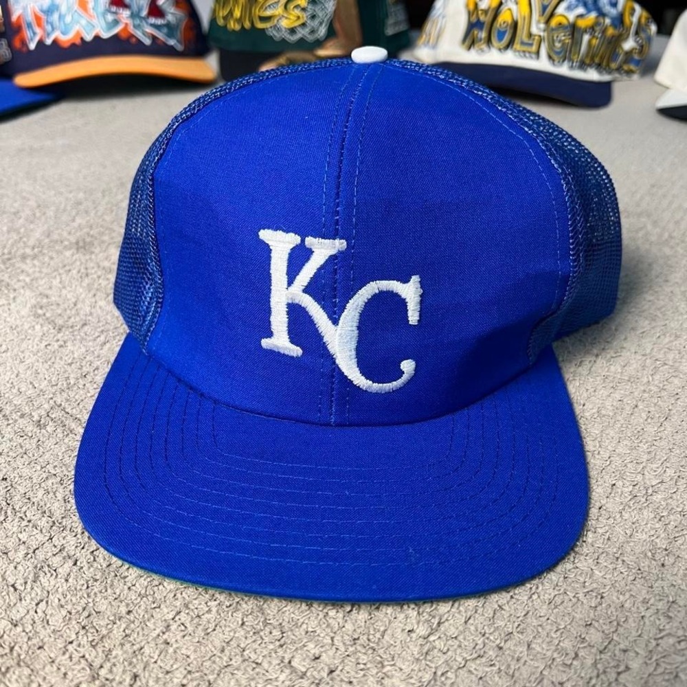 Vintage 1980s Kansas City‎ royals trucker hat